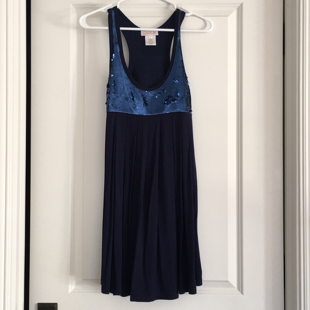 LaRok sequin jersey dress xs